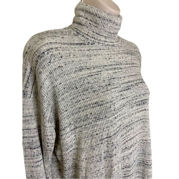 NWT Project Social T Poppy Long Sleeve Turtleneck in Cozy Cream - Picture 3 of 7